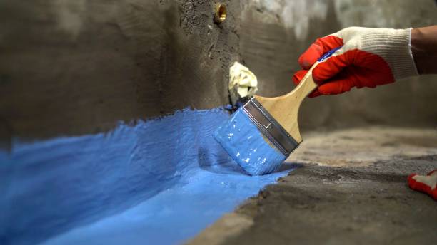 Commercial Crawl Space Encapsulation project at a Crum Lynne, PA business property by SJ Waterproofing Pros